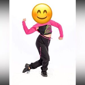 Stylish Black and Pink Women's Jumpsuit